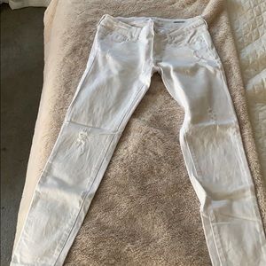 White jeans